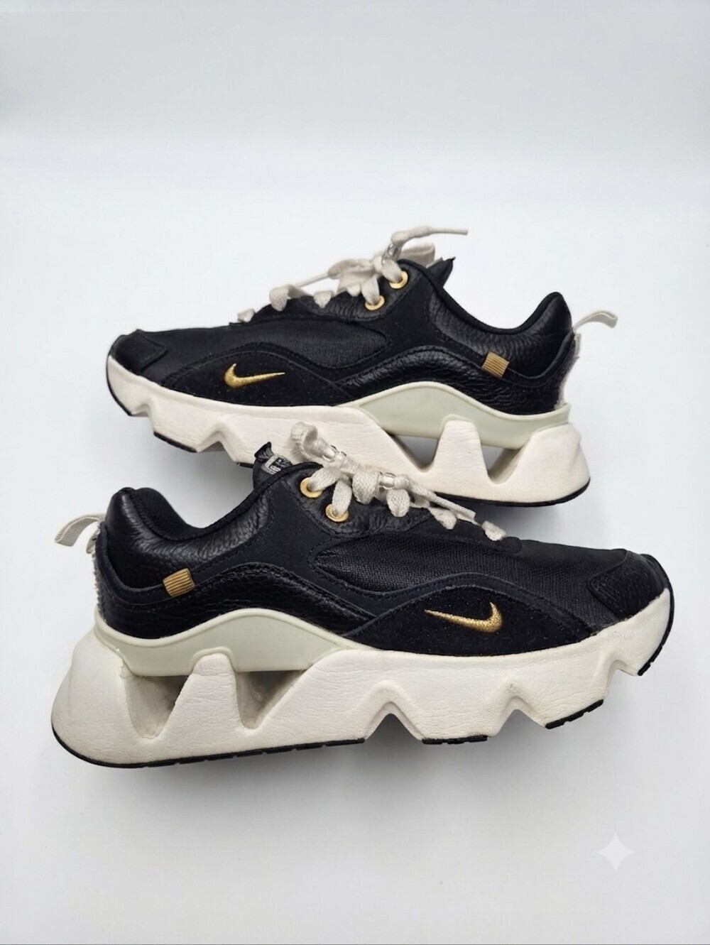 Nike Wmns RYZ 365 II SDC Serena Williams Black Metallic Gold DJ1518-001 Size 7
